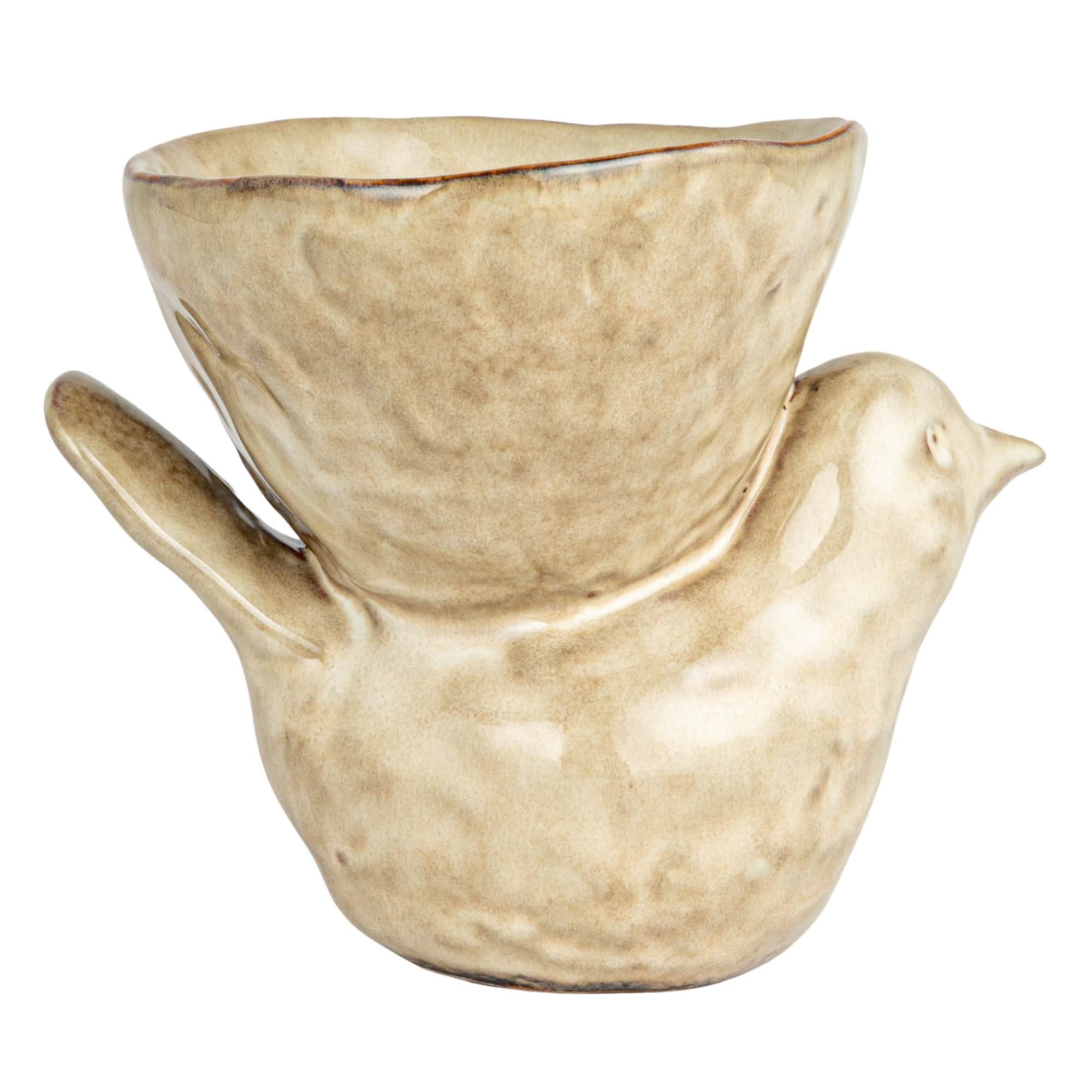 Hello Honey 6.5" Avian Stoneware Bowl